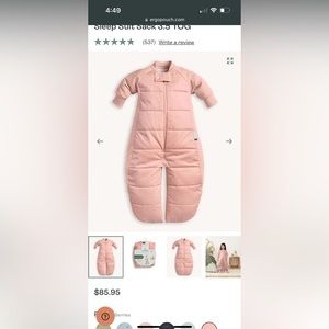 Ergo Pouch Sleep Suit Sack 3.5 TOG